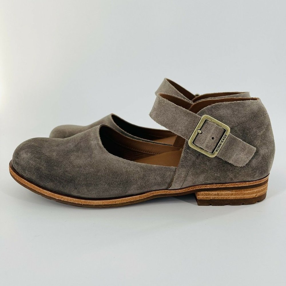 Kork Ease Bellotta Mary Jane Gray Suede Size 9 Womens